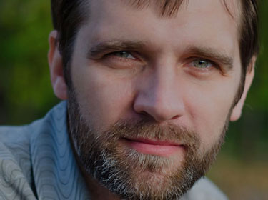 Close-up portrait of a man