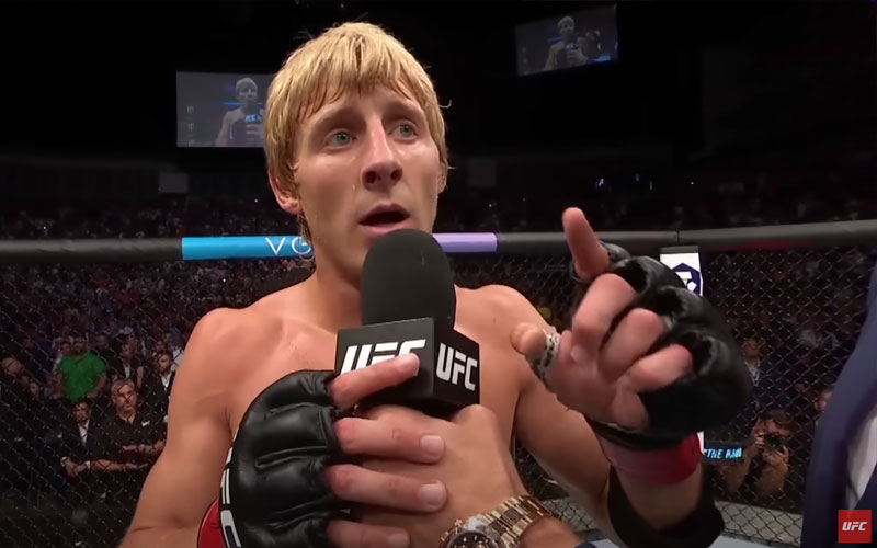 Paddy Pimblett post MMA fight interview